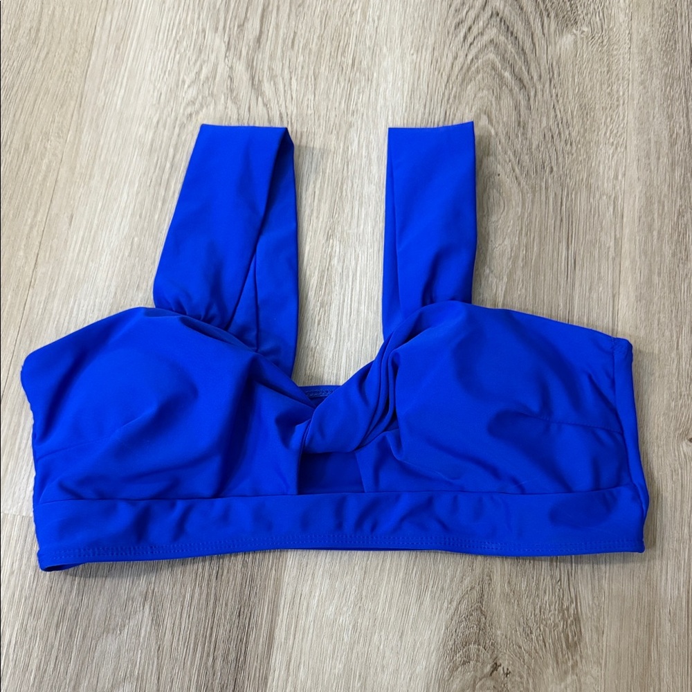 Vibrant Blue bikini top